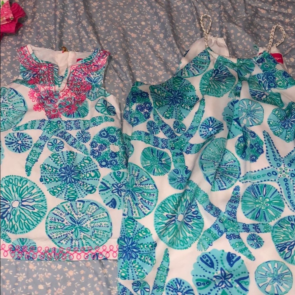 Mommy & me matching dress/shirt